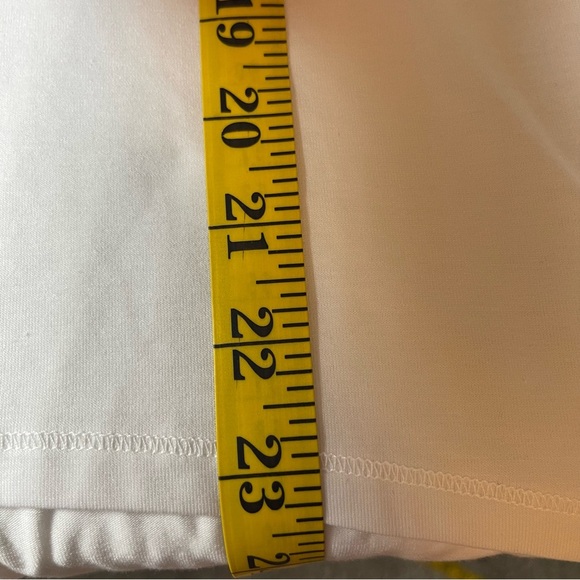 Athleta High Low White Sleeveless Tank Size M - Picture 8 of 8